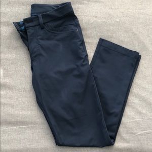 lululemon ABC pant slim, navy